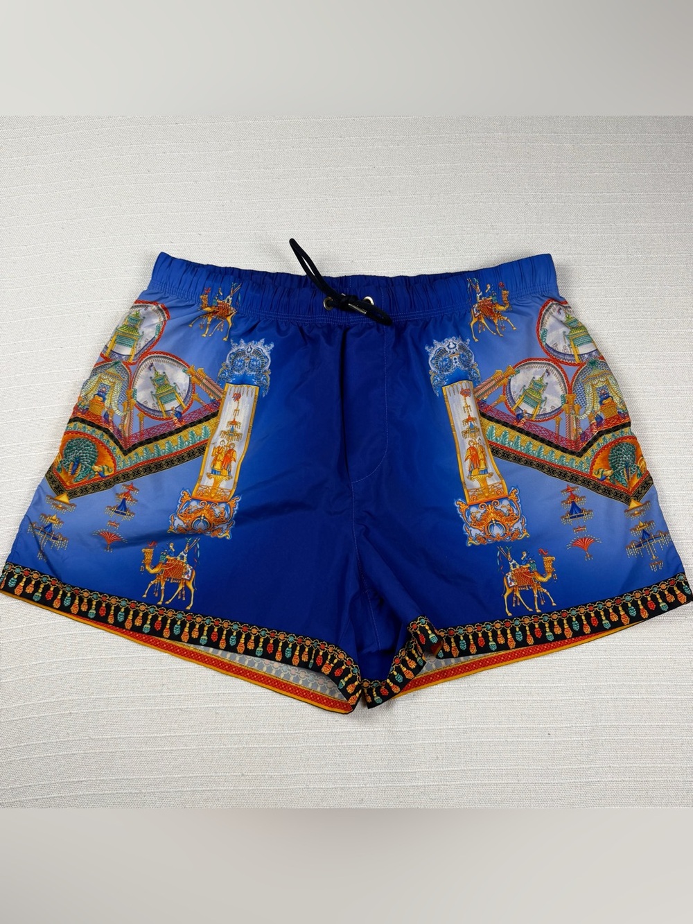 Versace Beachwear Graphic Print Swim Shorts / Swim Trunks - Size 4 (M)